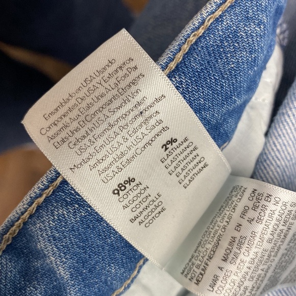 MOTHER SUPERIOR INSIDER CROP STEP CHEW IN DESTROYED BILLS HIRISE STRAIGHT LEG - Picture 9 of 16